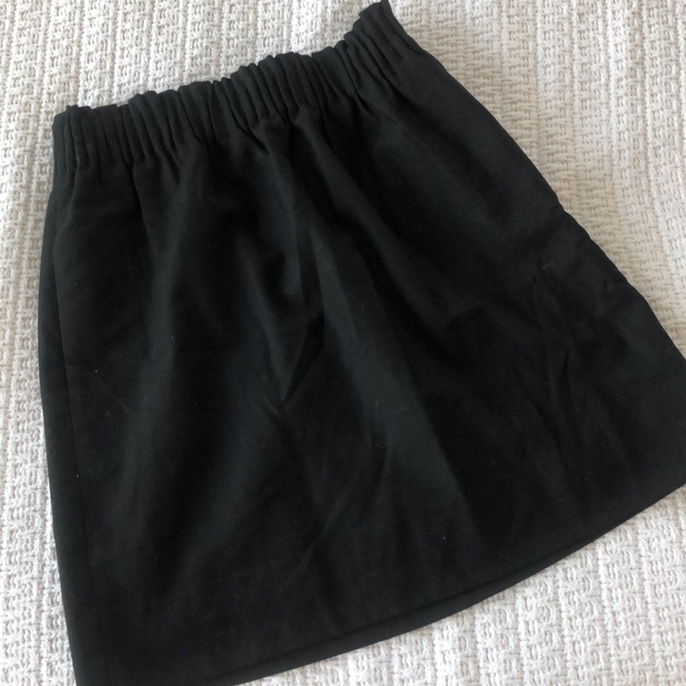 JCrew elastic skirt (black) size 00
